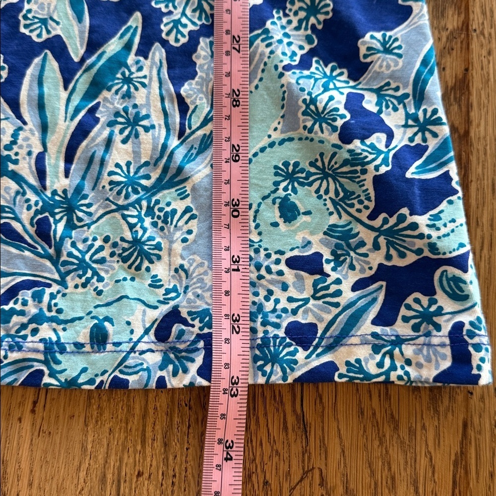 Lilly Pulitzer Kristen Koalafications Royal Purple Bamboo Dress XS Nwot - Picture 8 of 13